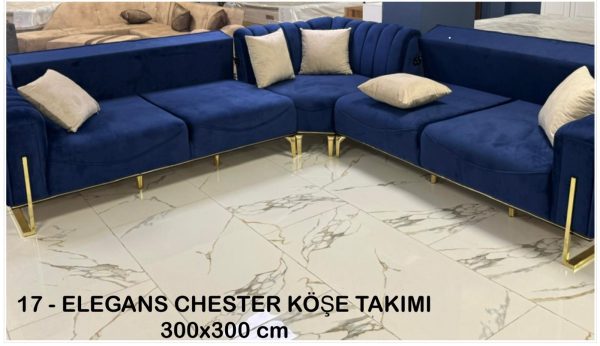 ELEGANS CHESTER KÖŞE TAKIMI - Görsel 2
