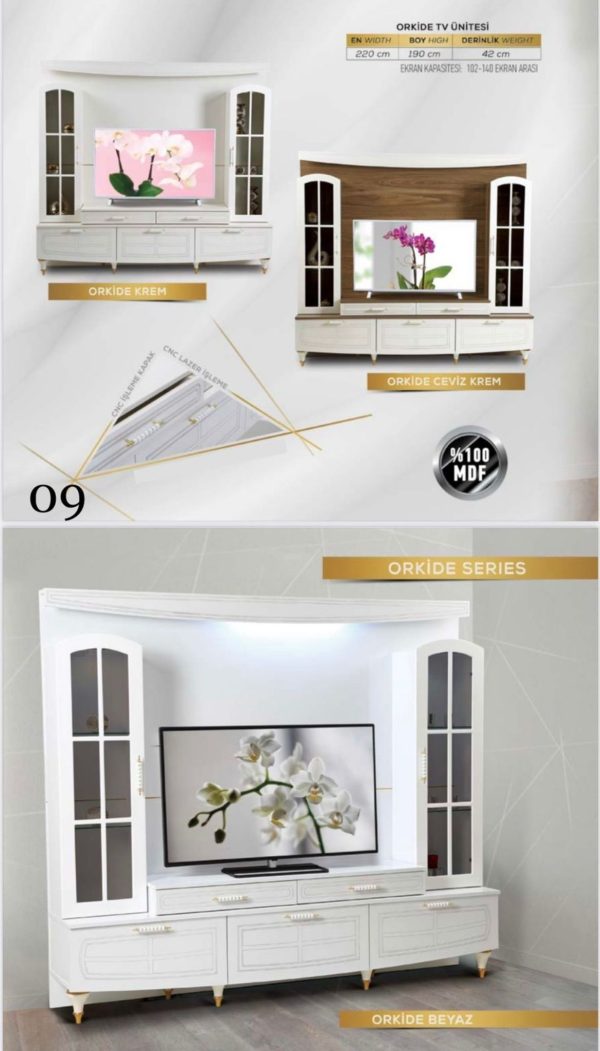 ORKİDE MDF TV ÜNİTESİ