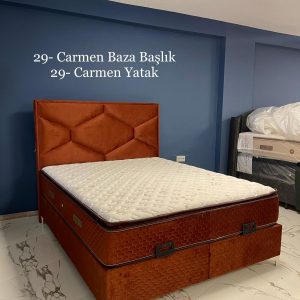 CARMEN BAZA BAŞLIK YATAK SETİ