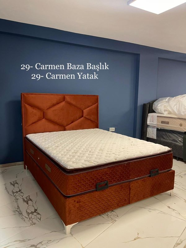 CARMEN BAZA BAŞLIK YATAK SETİ