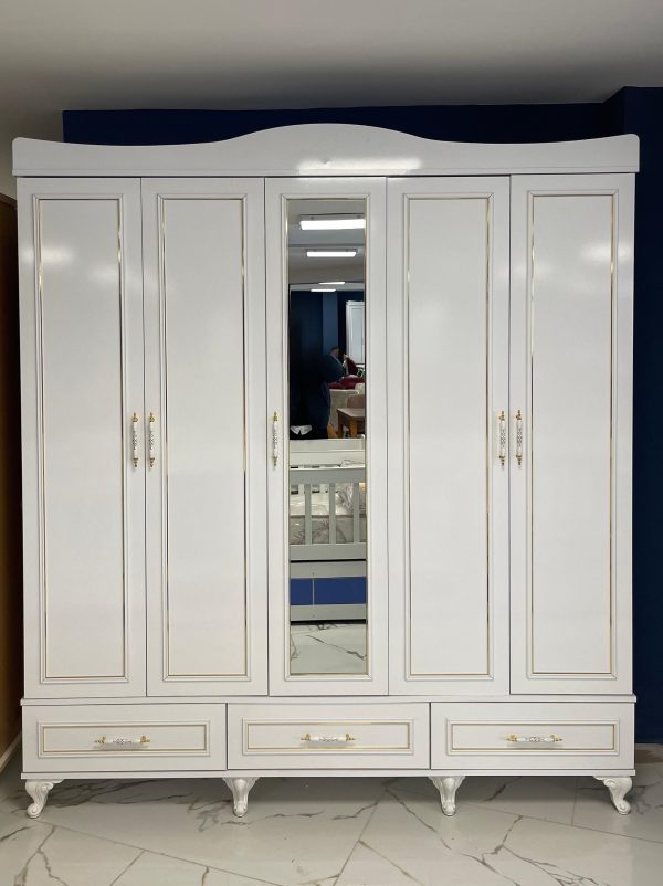 PIRLANTA 5 KAPAKLI MDF GARDROP