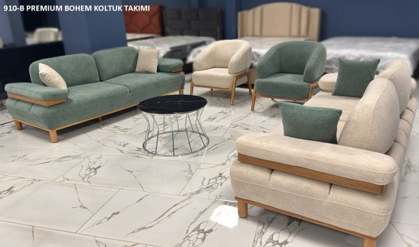 PREMIUM BOHEM KOLTUK TAKIMI - Görsel 3