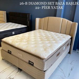 DIAMOND BAZA BAŞLIK YATAK SETİ