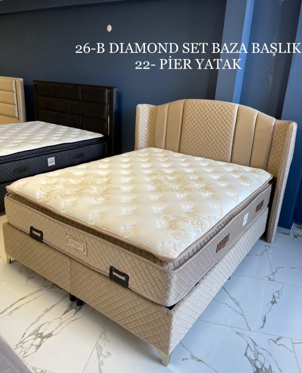 DIAMOND BAZA BAŞLIK YATAK SETİ